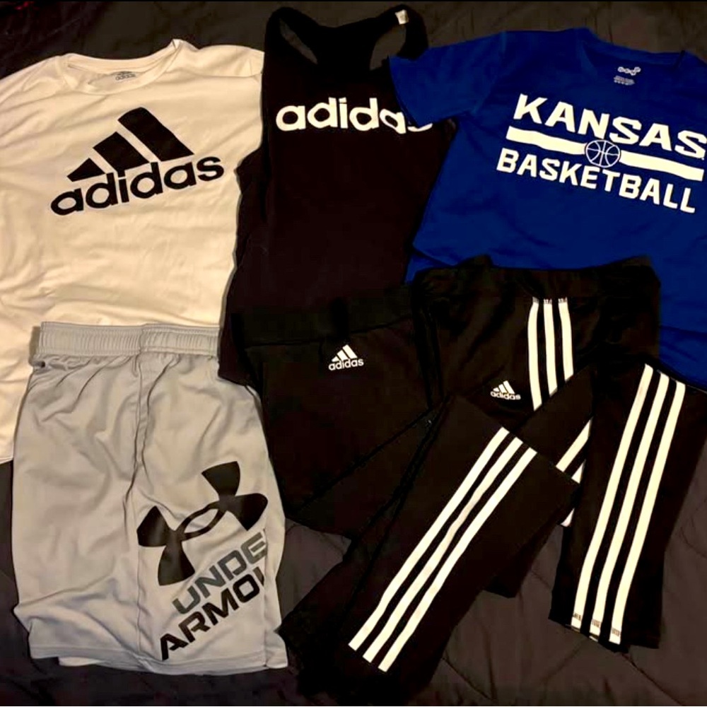 Lot of youth (Size 10-14) sportswear.